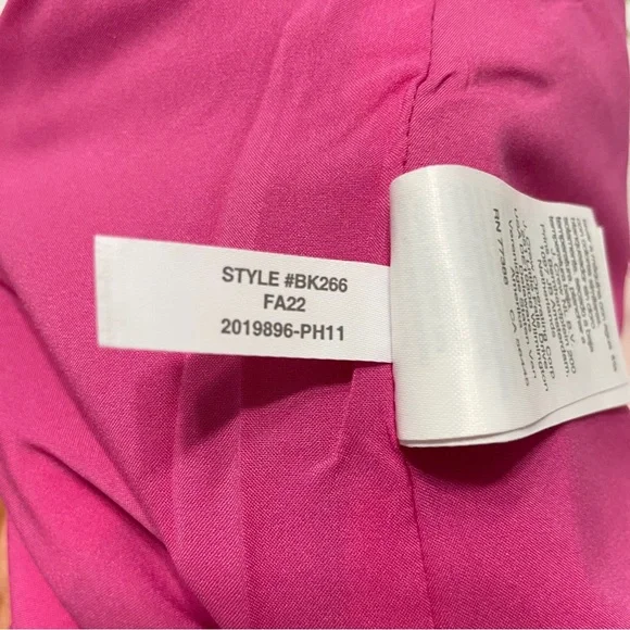 J. Crew Willa Cropped Flare trousers pants Garden Dahlia Pink Italian Wool  8 - Picture 12 of 13